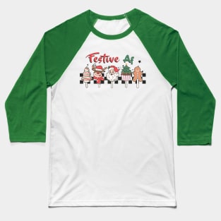 Funny Christmas Baseball T-Shirt